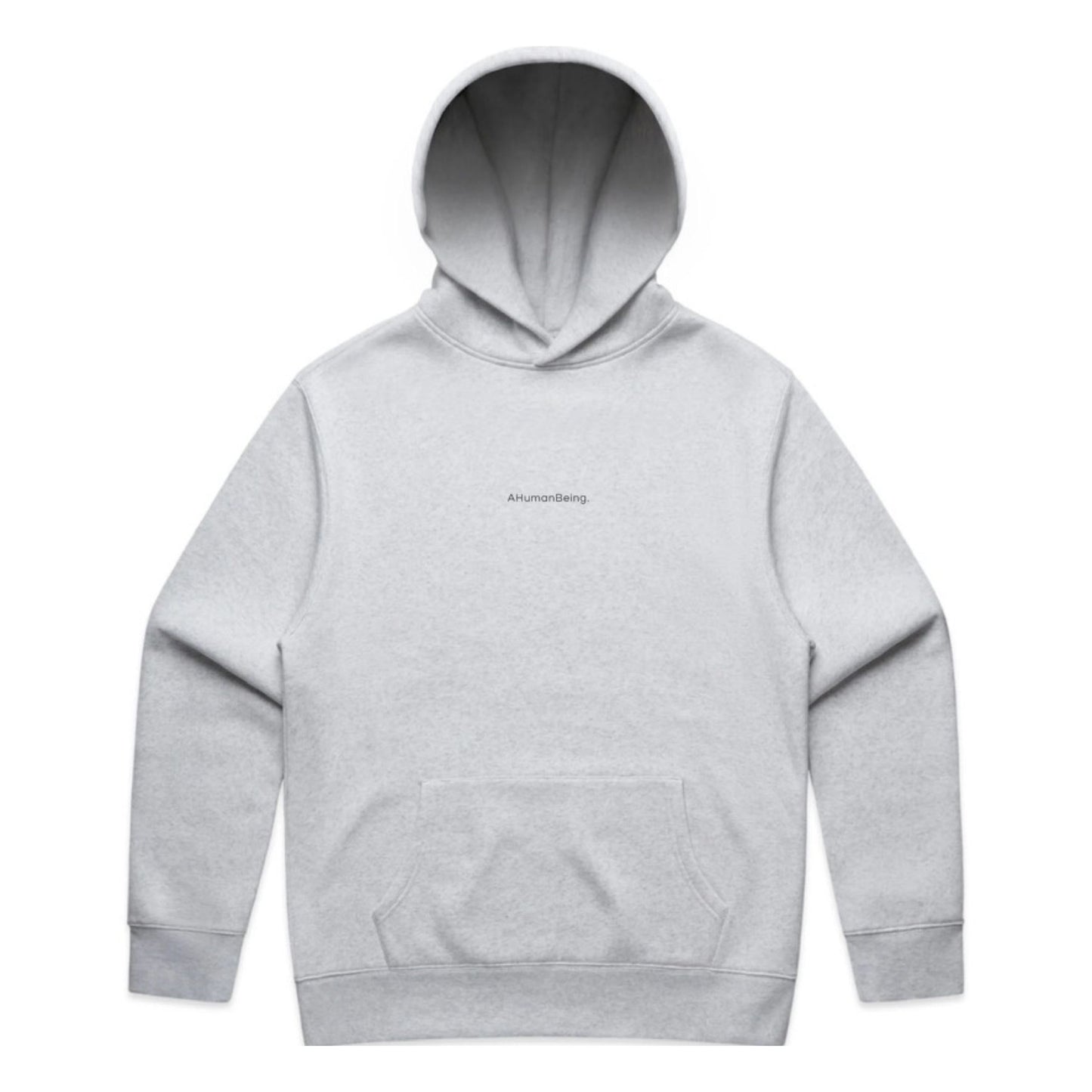 AHB Men's Hoodie - White Marle
