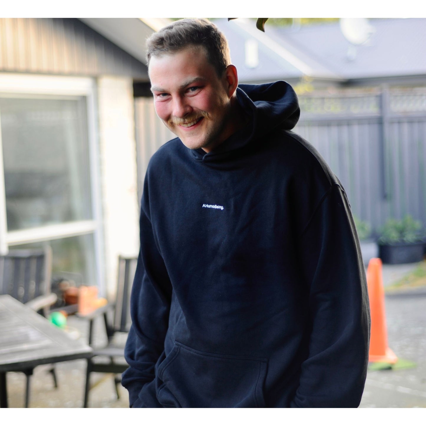 AHB Men's Hoodie - Black