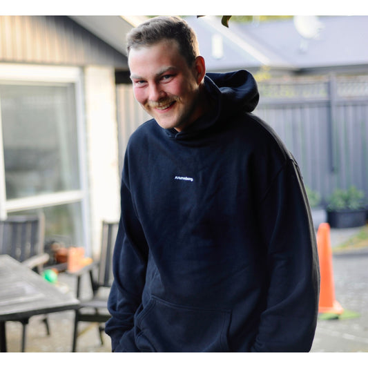 AHB Men's Hoodie - Black