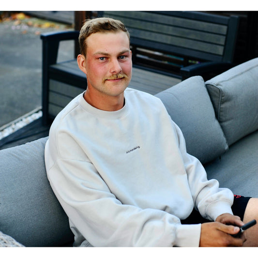 AHB Men's Crew Sweat - Bone