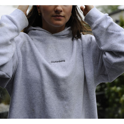 AHB Women's Hoodie - White Marle