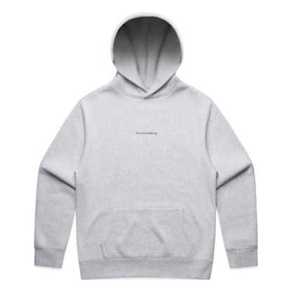 AHB Men's Hoodie - White Marle