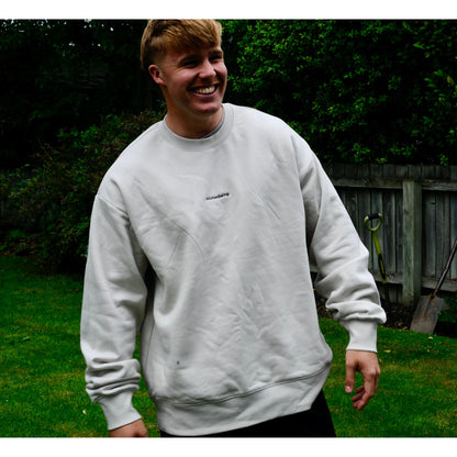 AHB Men's Crew Sweat - Bone