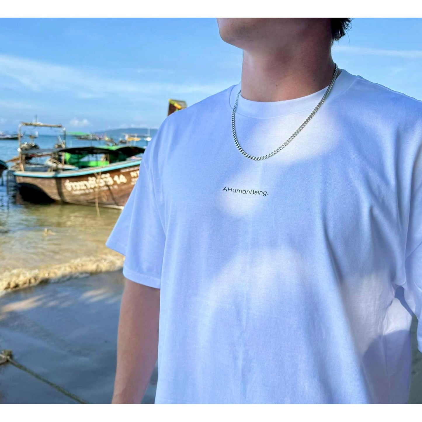 AHB Men's Tee - White