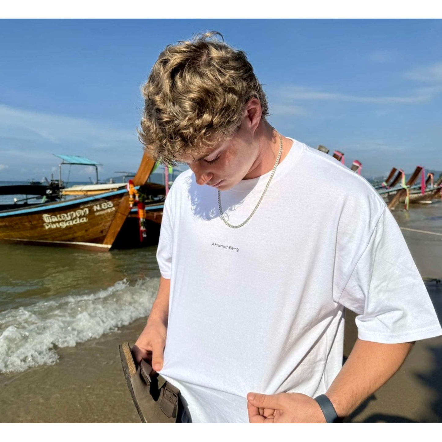 AHB Men's Tee - White